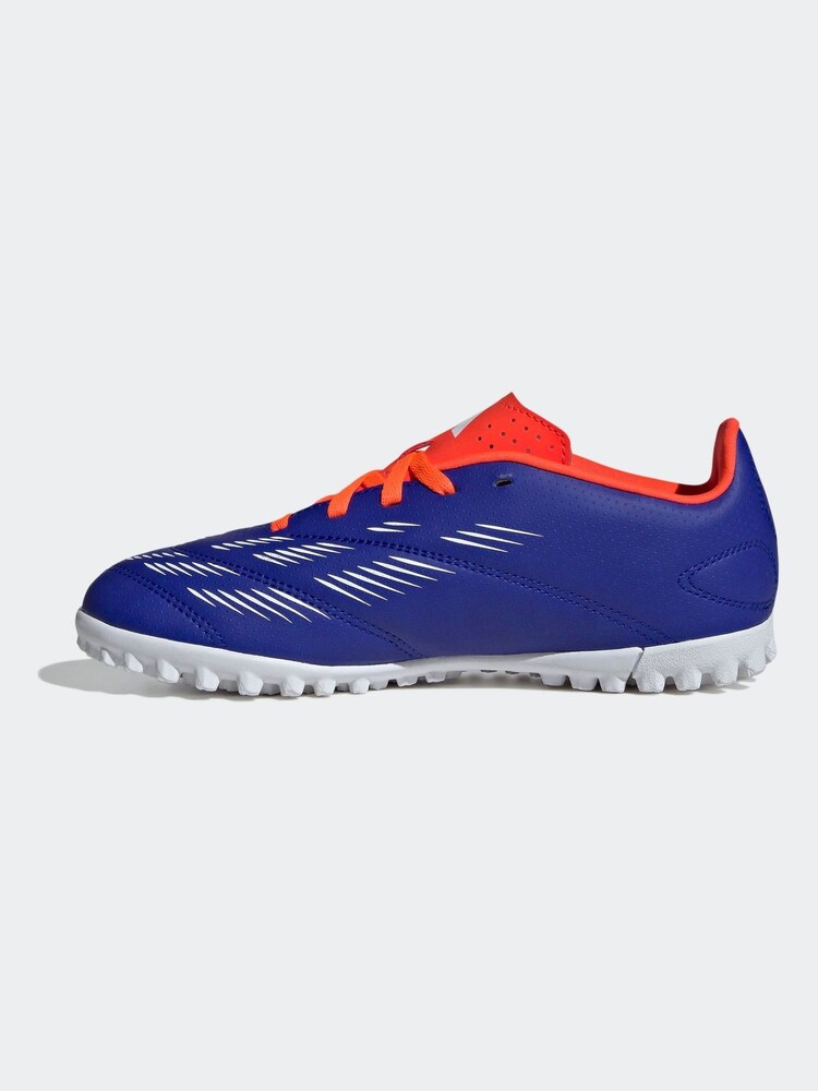 adidas Blue/White Kids Predator Club Turf Boots - Image 9 of 11