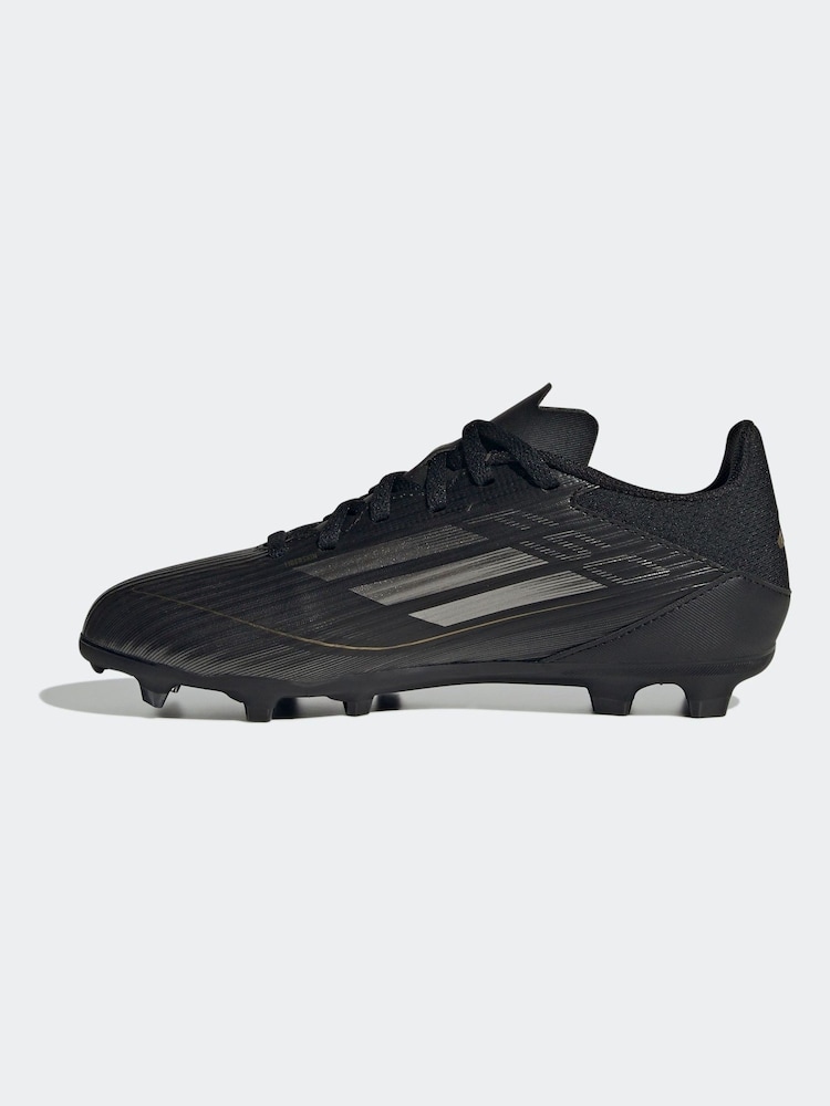 adidas Black/Gold Kids F50 League Firm / Multi Ground Cleats Football Boots - Image 2 of 10