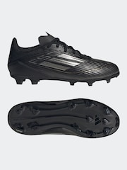 adidas Black/Gold Kids F50 League Firm / Multi Ground Cleats Football Boots - Image 6 of 10