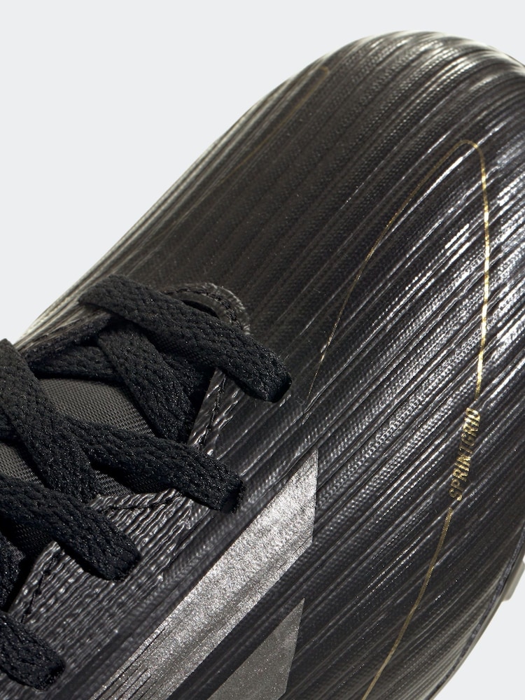 adidas Black/Gold Kids F50 League Firm / Multi Ground Cleats Football Boots - Image 9 of 10