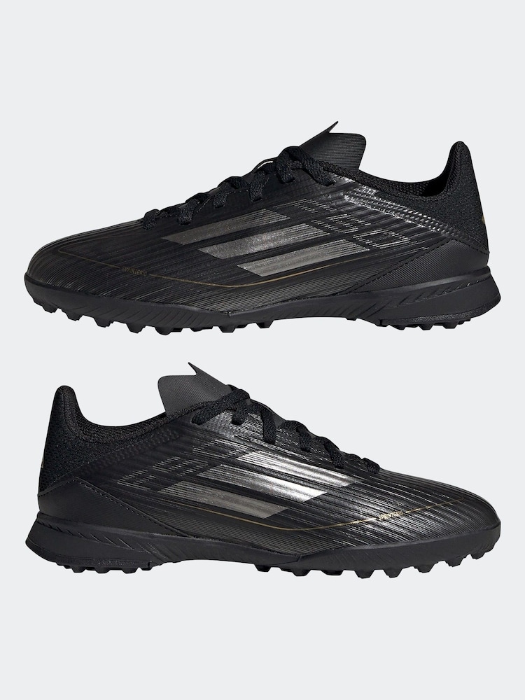 adidas Black/Gold F50 League Football Boots - Image 5 of 10