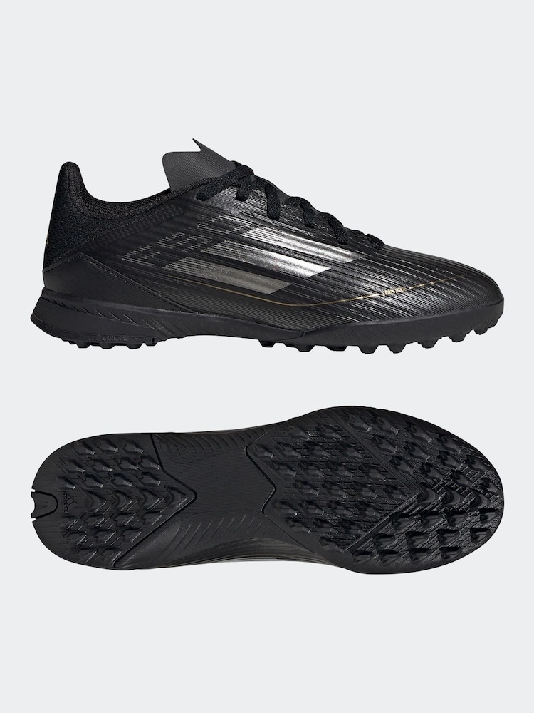 adidas Black/Gold F50 League Football Boots - Image 6 of 10