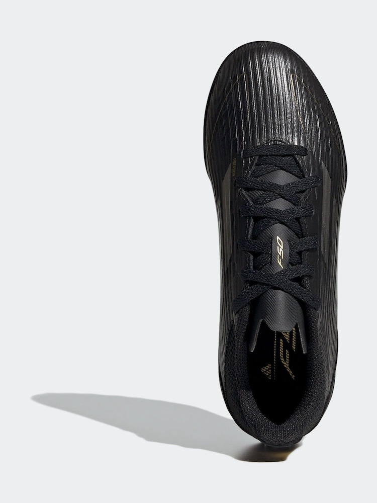 adidas Black/Gold F50 League Football Boots - Image 7 of 10