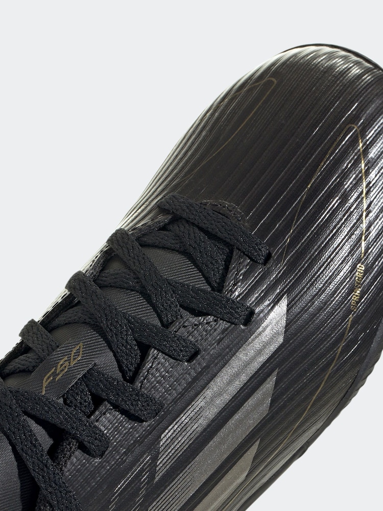 adidas Black/Gold F50 League Football Boots - Image 9 of 10