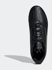 adidas Black/Gold F50 Kids Club Flexible Ground Football Boots - Image 5 of 10