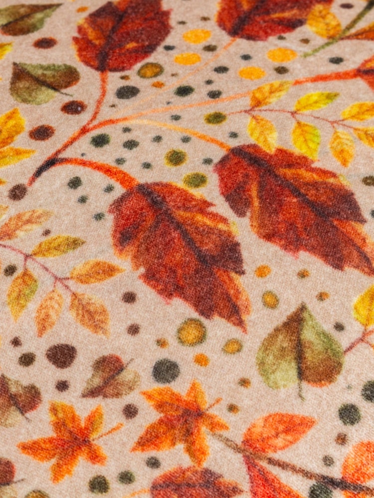 Wylder Nature Rust Autumn Walk Cotton Velvet 100% Cotton Cushion - Image 6 of 6