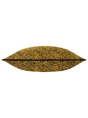 Riva Paoletti Gold Galaxy Chenille Piped Cushion - Image 3 of 5