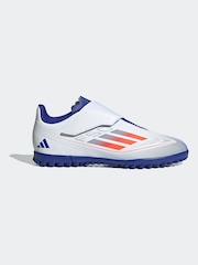 adidas Kids F50 Club Hook and Loop Turf Football Boots - Изображение 1 из 9