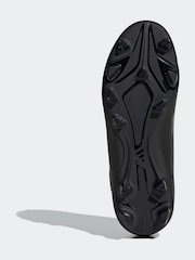 adidas Black/Gold Kids F50 Club Hook-and-Loop Flexible-Ground Boots - Image 7 of 9