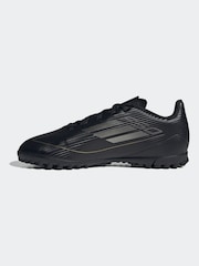 adidas Black/Gold Kids F50 Club Turf Boots - Image 11 of 11