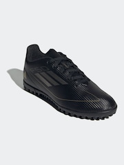 adidas Black/Gold Kids F50 Club Turf Boots - Image 6 of 11