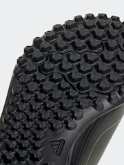 adidas Black/Gold Kids F50 Club Turf Boots - Image 8 of 11