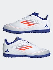 Белый/синий/красный - Детские бутсы для газона adidas F50 Club - Изображение 10 из 10