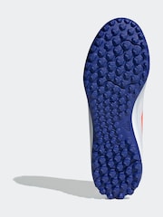 Белый/синий/красный - Детские бутсы для газона adidas F50 Club - Изображение 4 из 10