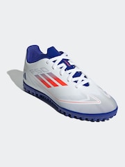 Белый/синий/красный - Детские бутсы для газона adidas F50 Club - Изображение 6 из 10