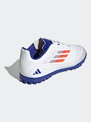 Белый/синий/красный - Детские бутсы для газона adidas F50 Club - Изображение 7 из 10