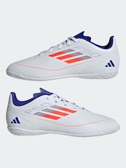 adidas White/Red Kids F50 Club Turf Boots - Image 10 of 10