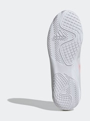 adidas White/Red Kids F50 Club Turf Boots - Image 4 of 10