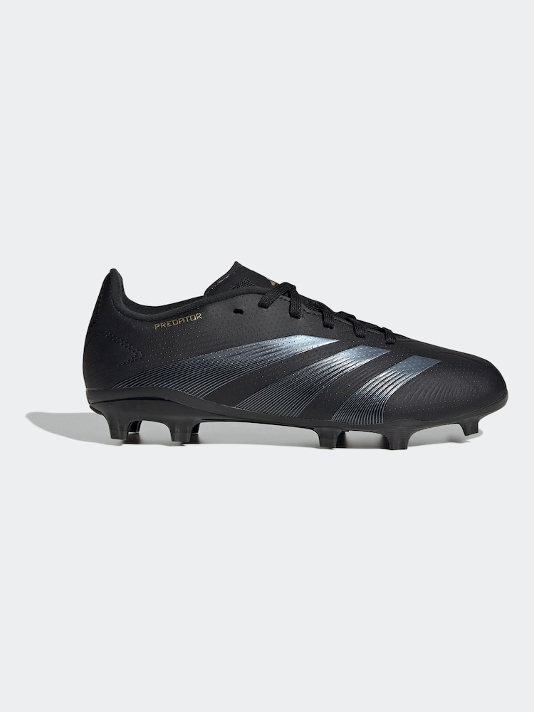 adidas Black/Gold Predator League Firm Ground Boots Kids - Image 1 of 10