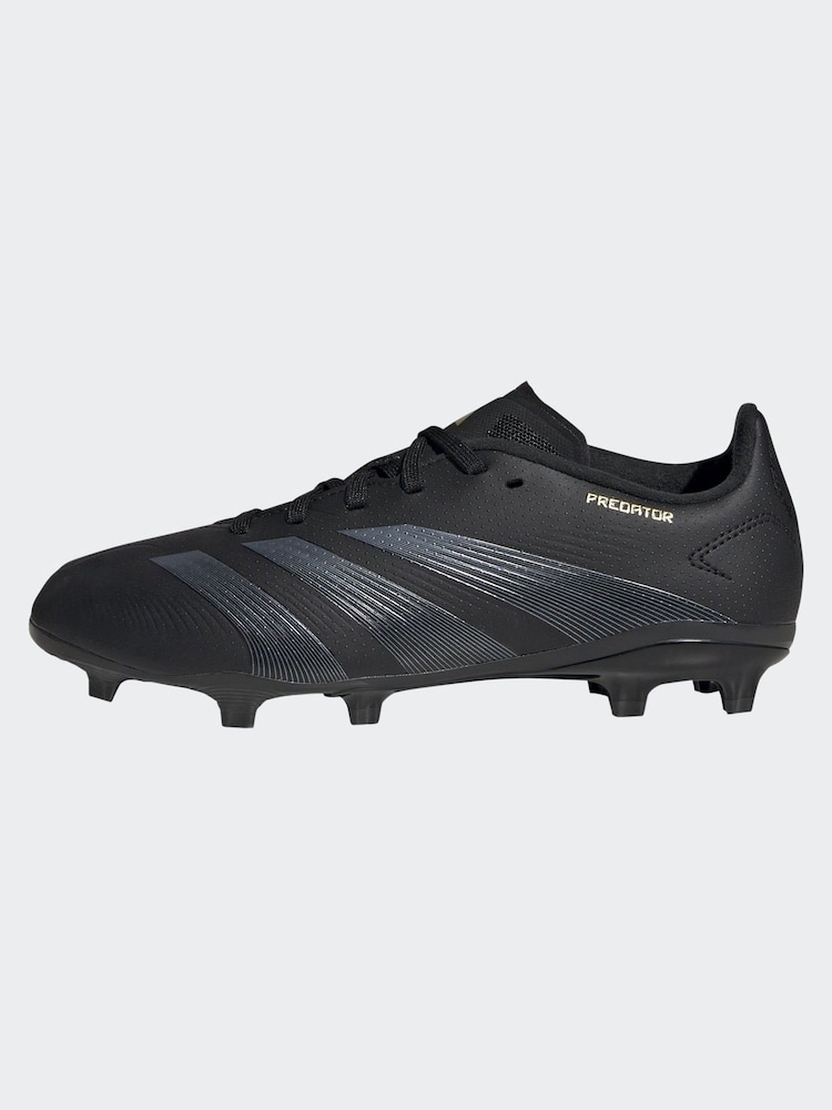adidas Black/Gold Predator League Firm Ground Boots Kids - Image 11 of 11