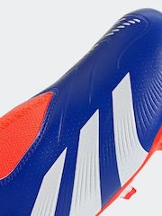 adidas Blue/White Predator League Laceless Firm Ground Boots Kids - Image 10 of 10