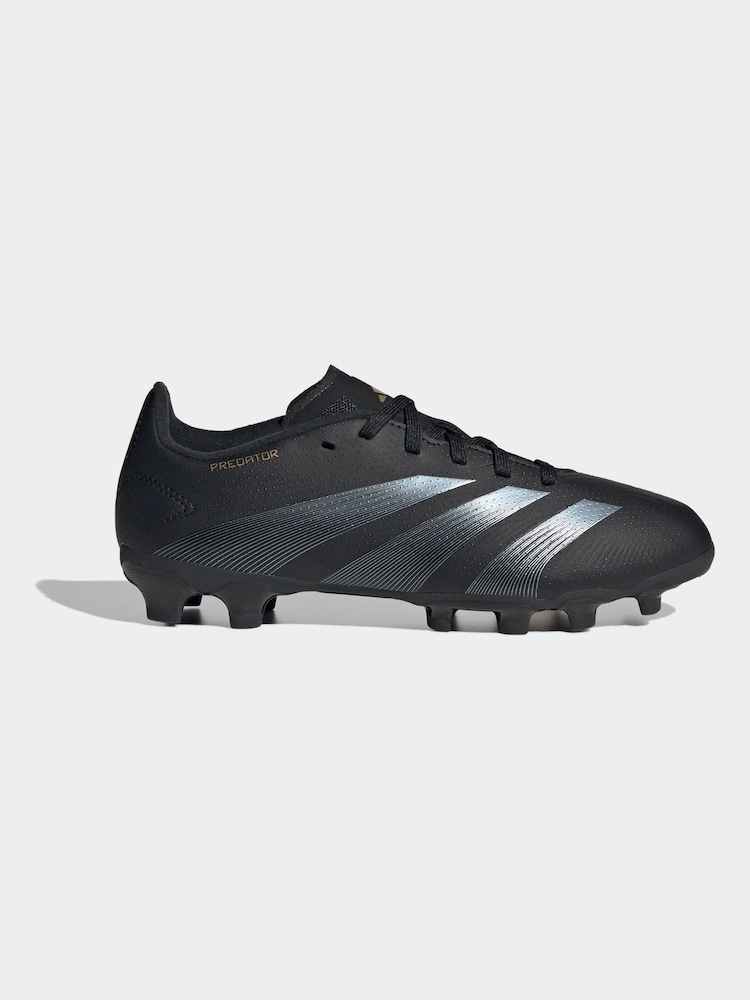 adidas Black/Gold Predator Kids League Multi-Ground Football Boots - Image 1 of 8