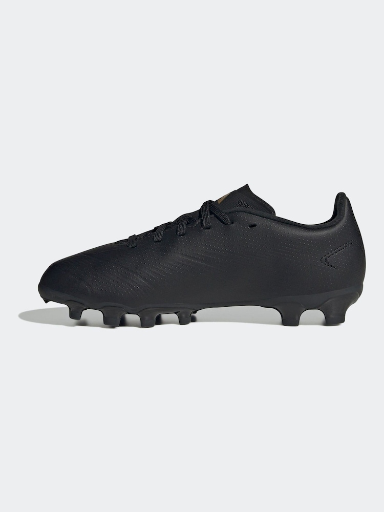 adidas Black/Gold Predator Kids League Multi-Ground Football Boots - Image 2 of 8
