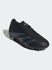 adidas Black/Gold Predator Kids League Multi-Ground Football Boots - Image 4 of 8
