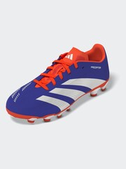 adidas Blue/White Predator Kids League Multi-Ground Football Boots - Image 4 of 10
