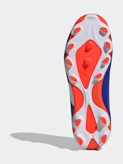 adidas Blue/White Predator Kids League Multi-Ground Football Boots - Image 7 of 10
