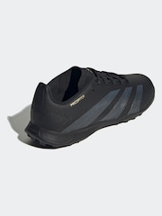 adidas Black/Gold Kids Predator League Turf Boots - Image 4 of 9