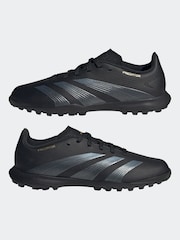 adidas Black/Gold Kids Predator League Turf Boots - Image 5 of 9