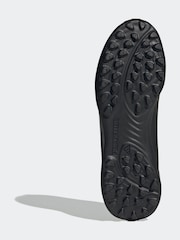 adidas Black/Gold Kids Predator League Turf Boots - Image 7 of 9