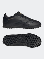 adidas Black/Gold Kids Predator Club Turf Boots - Image 10 of 10