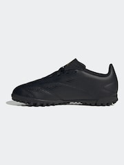 adidas Black/Gold Kids Predator Club Turf Boots - Image 4 of 10