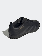 adidas Black/Gold Kids Predator Club Turf Boots - Image 6 of 10