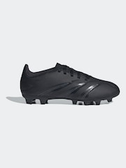 adidas Black Predator Club Flexible Ground Football Boots - Image 1 of 9