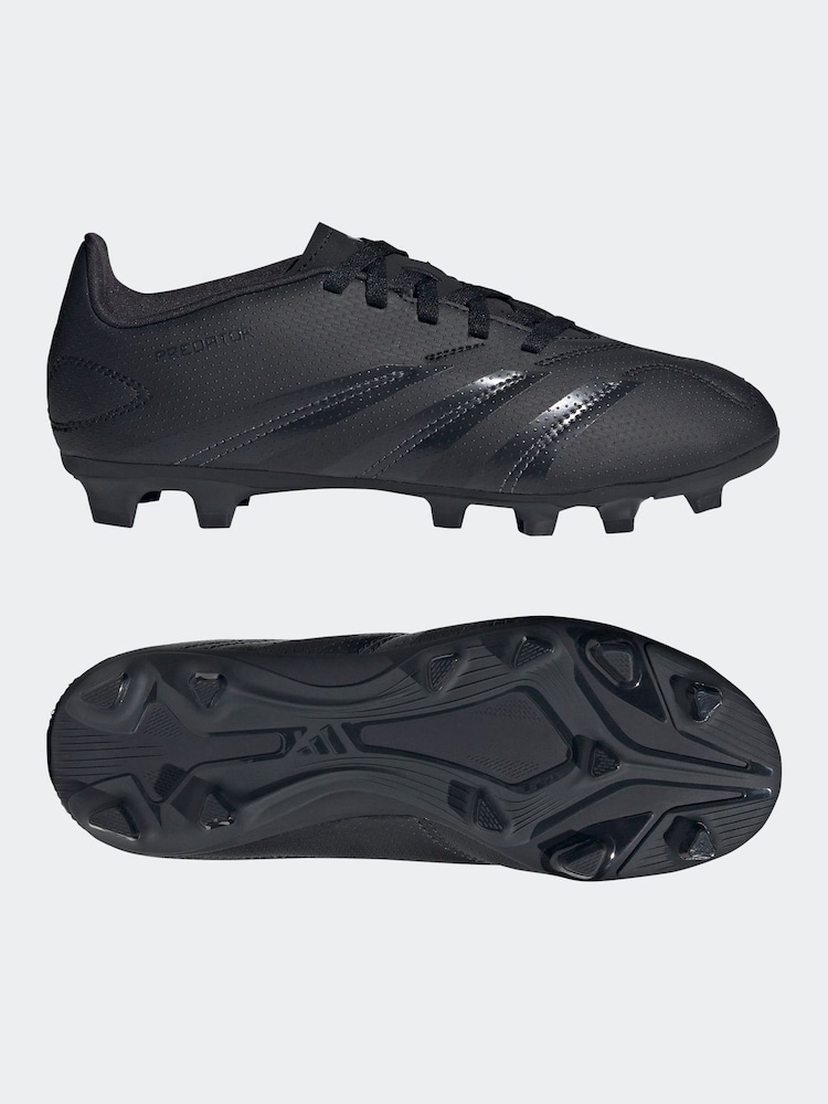 adidas Black Predator Club Flexible Ground Football Boots - Image 9 of 9