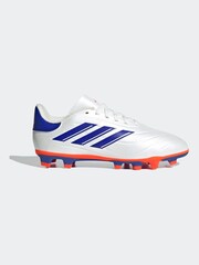 adidas White/Blue/Red Copa Pure 2 Club Football Boots - Image 1 of 11