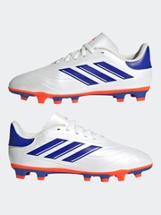 adidas White/Blue/Red Copa Pure 2 Club Football Boots - Image 2 of 11