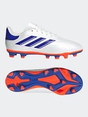 adidas White/Blue/Red Copa Pure 2 Club Football Boots - Image 3 of 11
