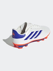 adidas White/Blue/Red Copa Pure 2 Club Football Boots - Image 7 of 11