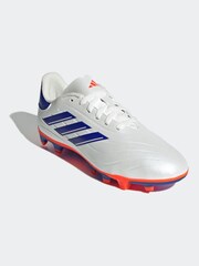 adidas White/Blue/Red Copa Pure 2 Club Football Boots - Image 8 of 11