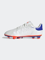 adidas White/Blue/Red Copa Pure 2 Club Football Boots - Image 9 of 11