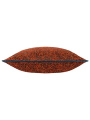 Riva Paoletti Copper Galaxy Chenille Piped Cushion - Image 3 of 5