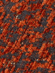 Riva Paoletti Copper Galaxy Chenille Piped Cushion - Image 5 of 5