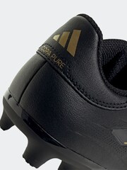 Schwarz/Gold - adidas Kids Copa Pure 2 League Firm Ground Boots - Bild 9 von 9
