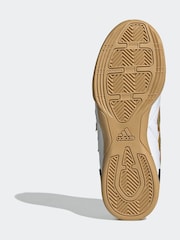 adidas White/Gold Kids Super Sala II Indoor Football Boots - Image 10 of 11