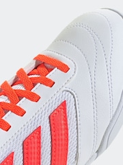adidas White/Blue/Red Kids Super Sala II Indoor Football Boots - Image 9 of 10