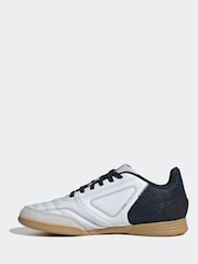adidas White/Gold Kids Top Sala Competition Indoor Football Boots - Image 2 of 9